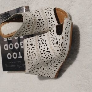 Laik moda White Cutout Women's Shoes